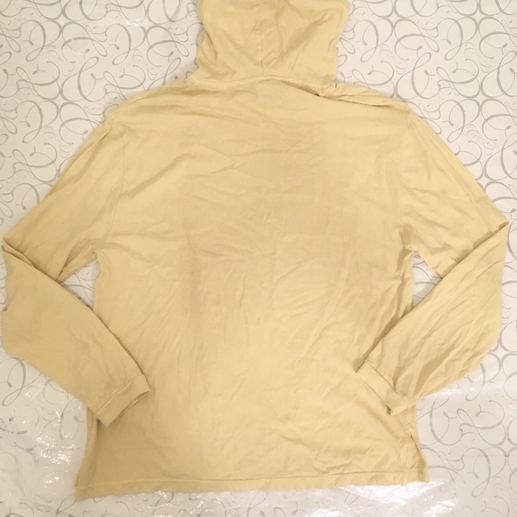 UO | Lightweight Yellow Cotton Hoodie M - Picture 3 of 5